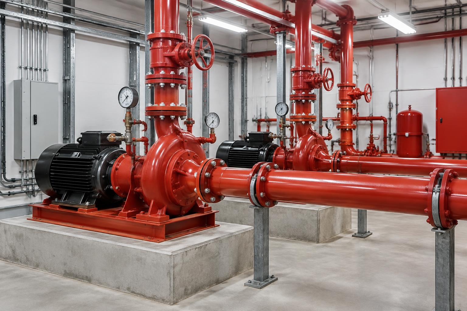 Firefighting systems — illustrative system application